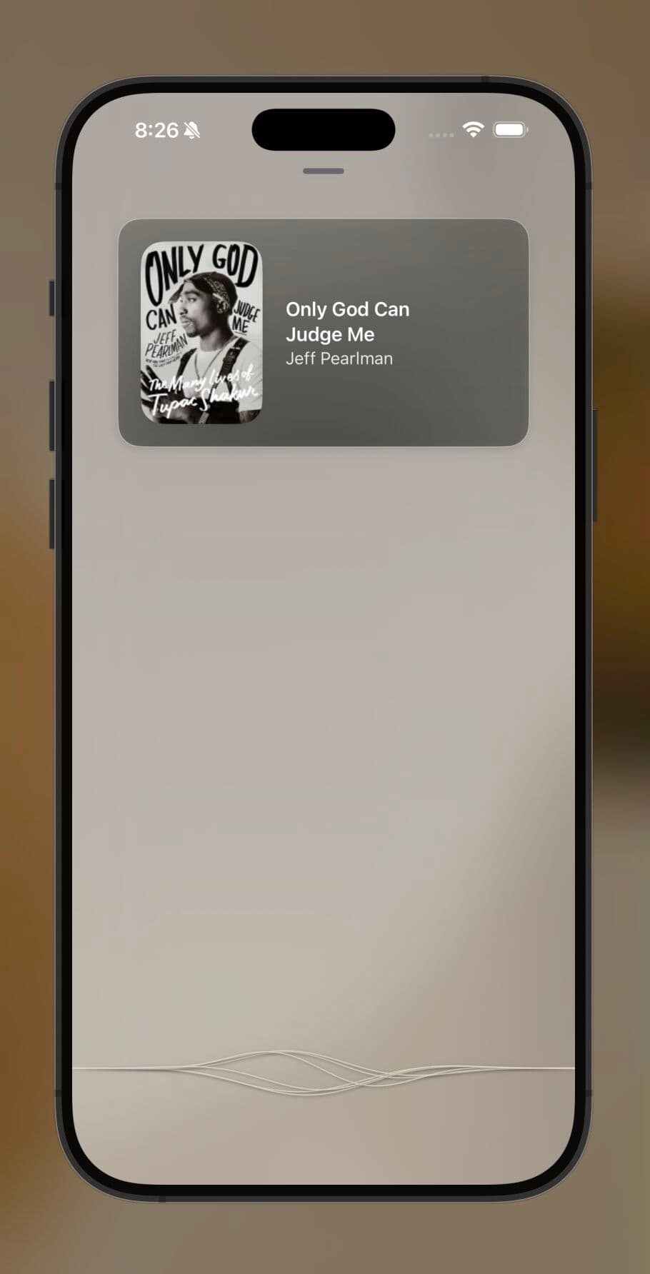 Ponder AI card highlighting a book recommendation