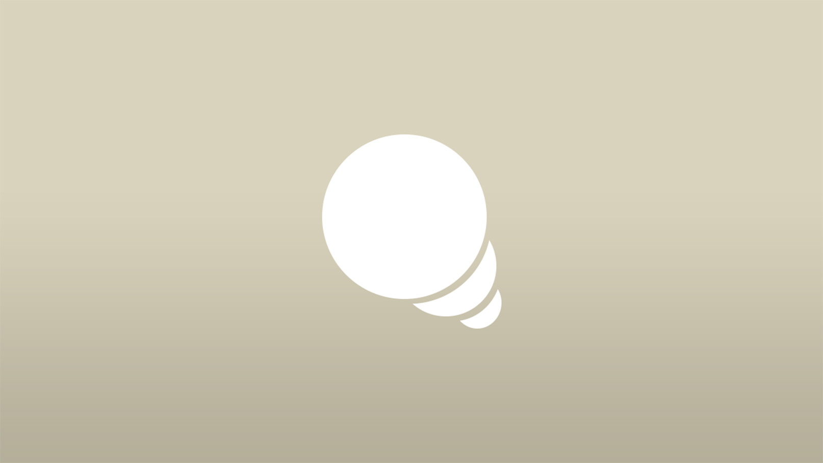 Ponder AI brand mark on warm gradient